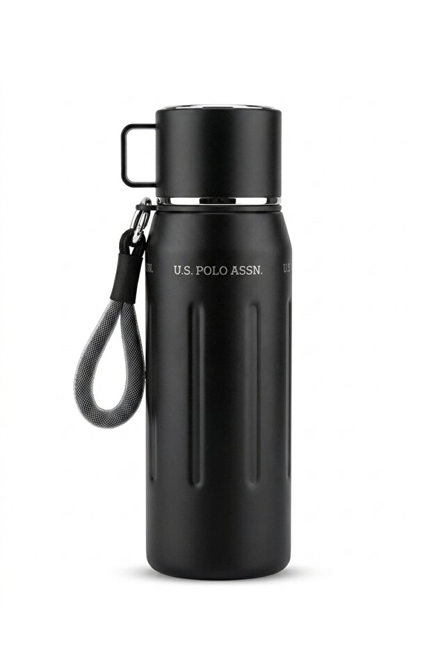 Stainless Steel Thermos Flask with Straw and Cup and Normal Drinking Options Stainless 750ml