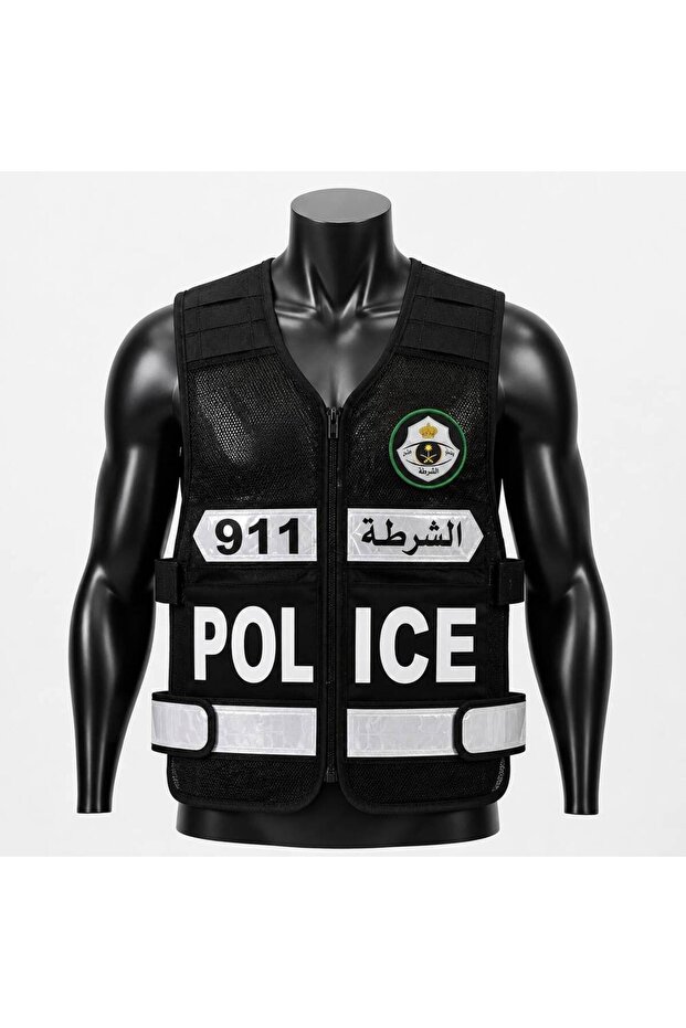 سترة عاكسة للضوء للشرطة
