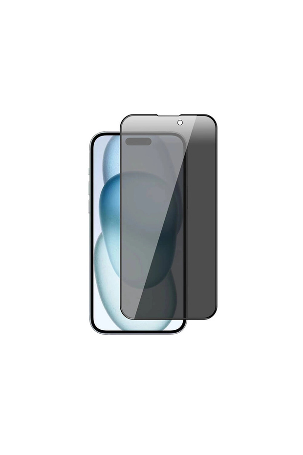 واقي شاشة مقوى للخصوصية 5D جديد لهاتف iPhone 15 Pro Max