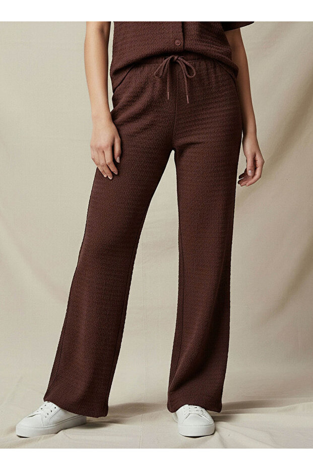 TEXTURED KNIT PANT SET