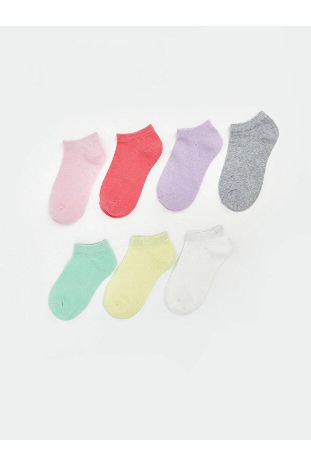 Girl's Booties Socks 7-Pack (W6)