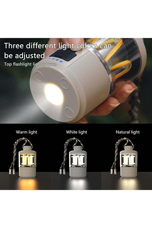 كشاف ومصباح التخييم الذكي 3 في 1 (Multi-Flashlight & Lantern) - 3