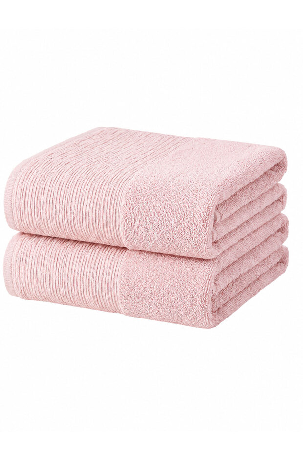 2-Piece Large Size Bath Towel 90X150 cm Siena 650 Gr