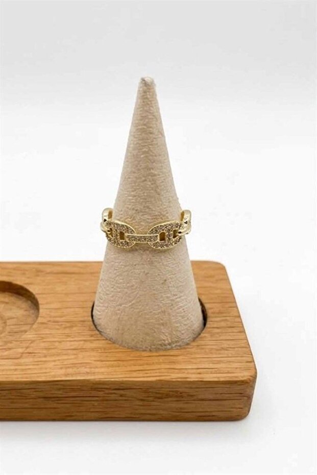 Stone Vip Ring - Gold