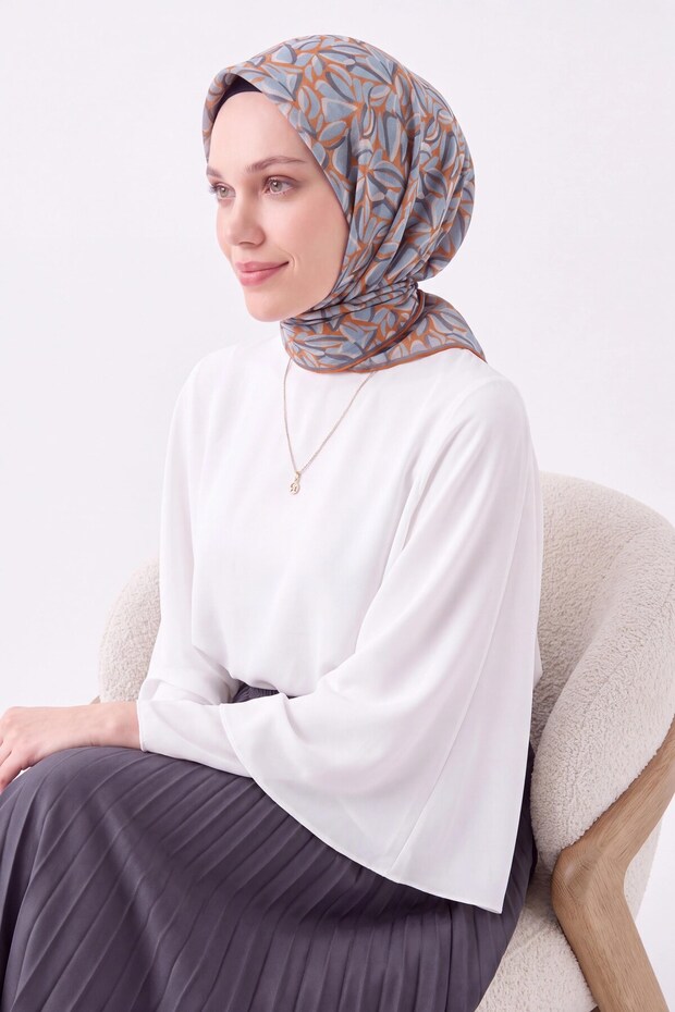 Soft Scarf Pebble Blue
