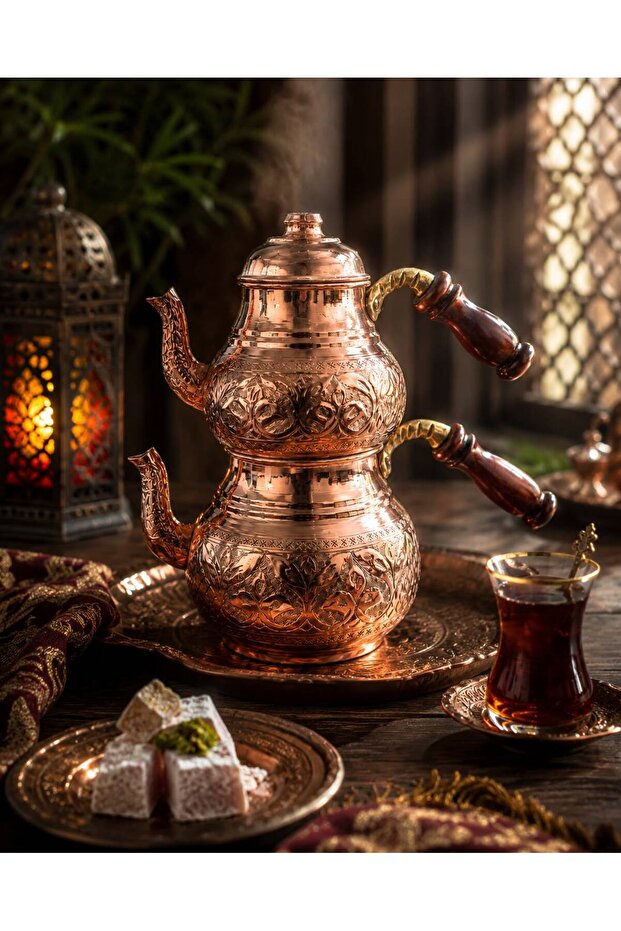 Copper Teapot Large Size