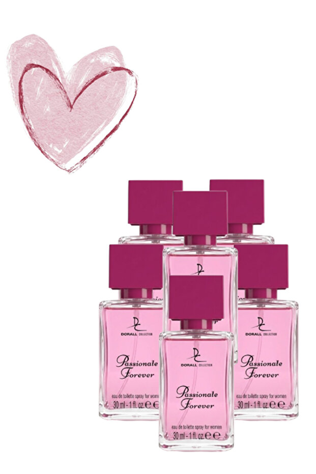 6 قطع من عطر باشن فوريفر 30 مل