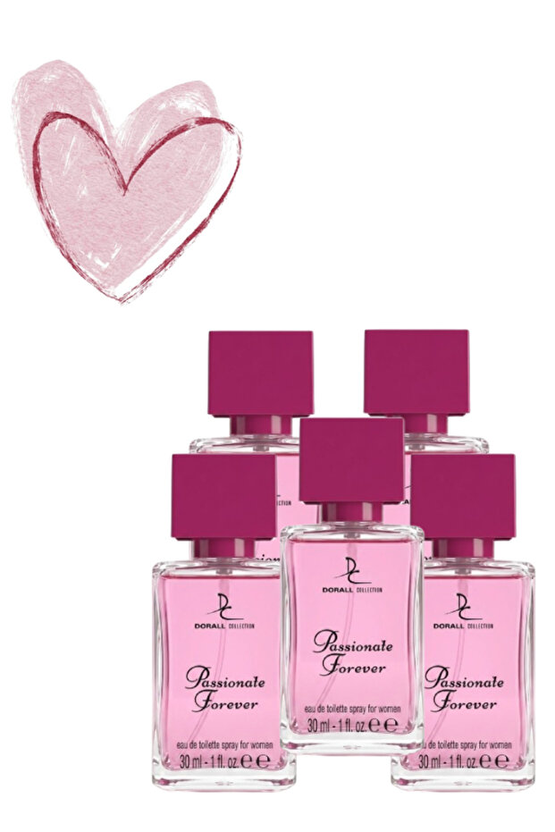 5 قطع من عطر Passionate Forever سعة 30 مل