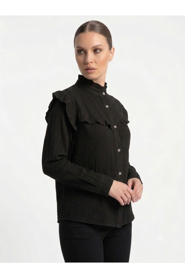 Basic Ayrobin Patterned Shirt