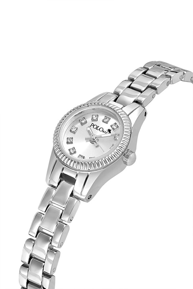 Tiny Elegant Women's Wristwatch Silver Color Pl-1617B2X