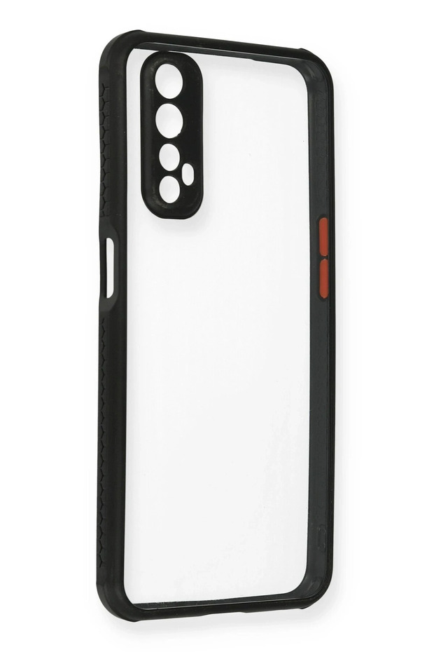 Aconcept Realme 7 Case Miami Transparent Silicone (33437) - Black