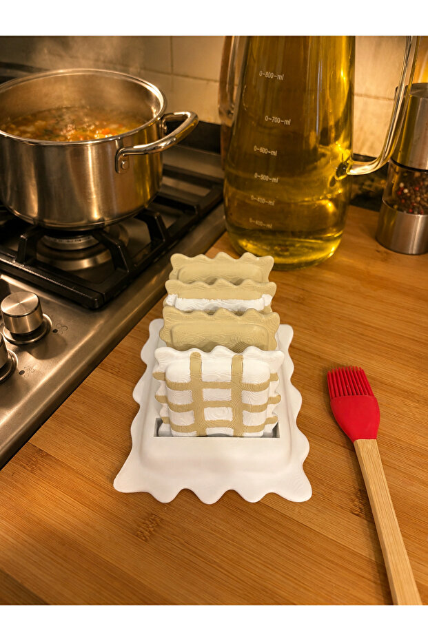 Ravioli Design Spoon Holder Kitchen Countertop Spoon Holder