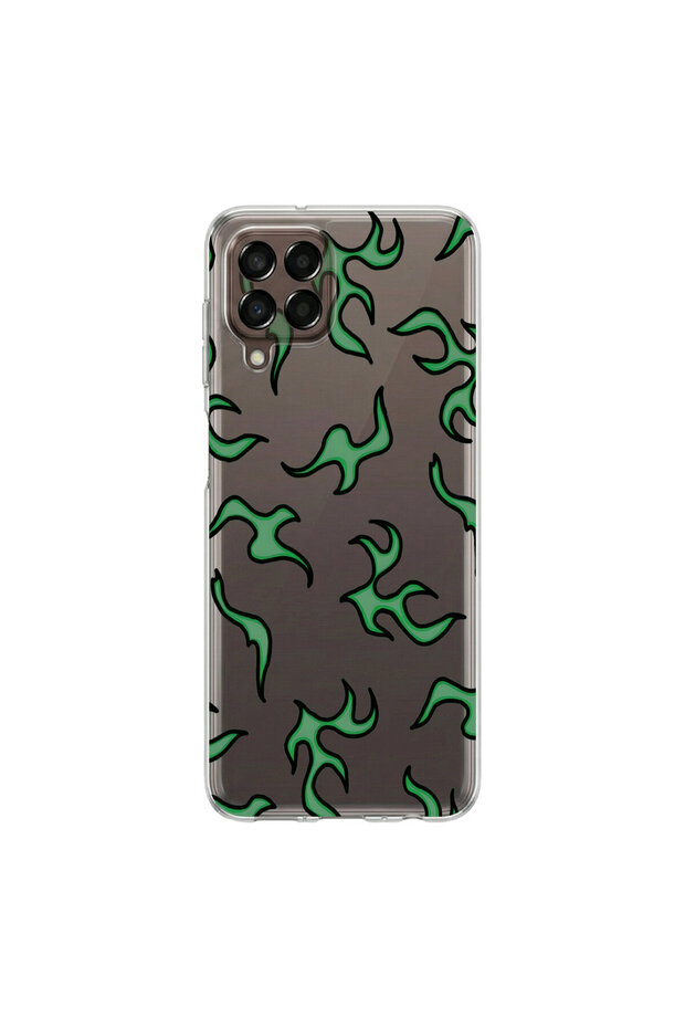 Samsung Galaxy M33 Compatible Wallpaper 5 Design Transparent Case