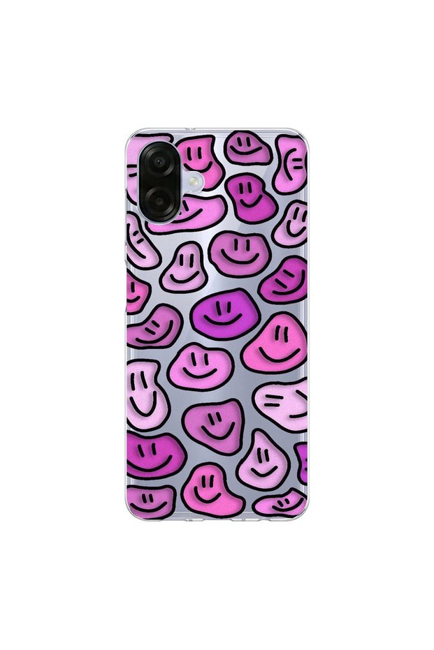 Samsung Galaxy A07 Compatible Wallpaper 7 Design Transparent Case