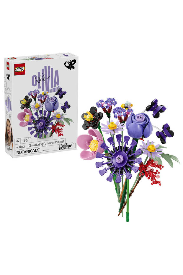 Botanicals and Editions Olivia Rodrigo's Flower Bouquet 11507 - for Children Aged 9 and Above