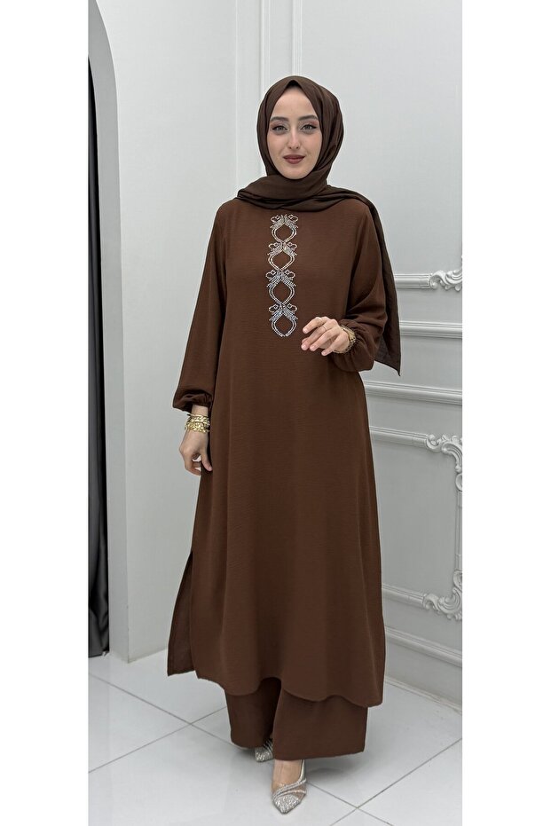 Gülçin Suit Brown