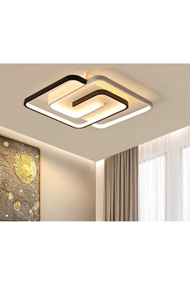 Siyah Beyaz Led Avize BLZZ005