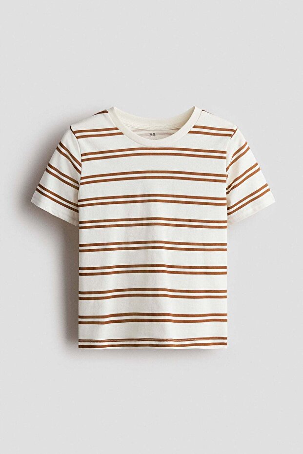 Printed cotton T-shirt