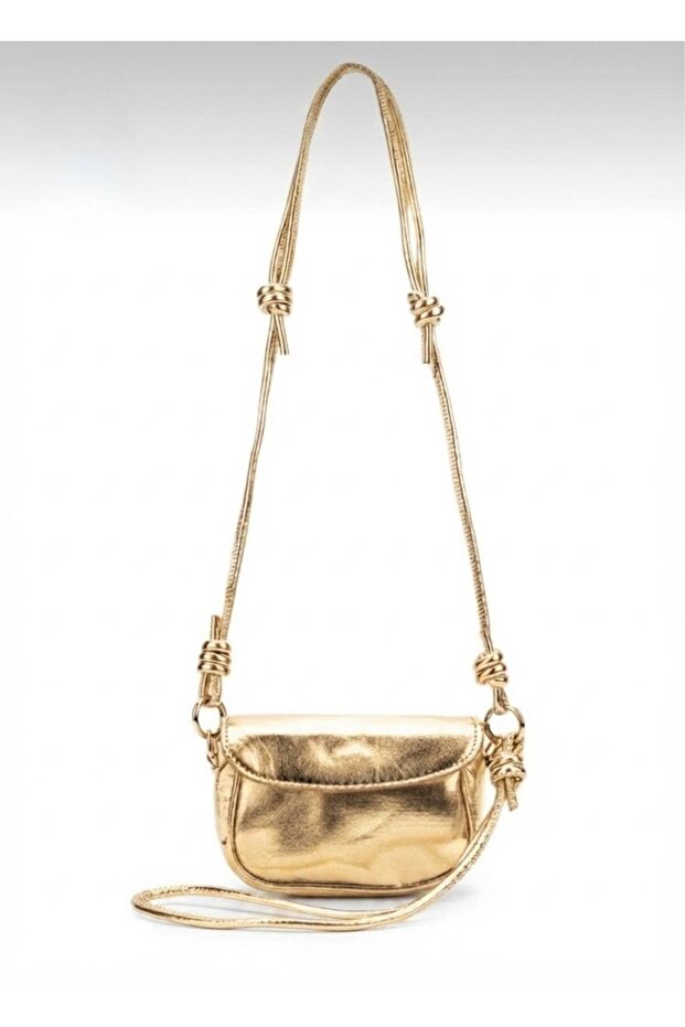 Women's Crossbody Bag with Adjustable Knot Detail Strap (Size Length 11 cm Width 15 cm)