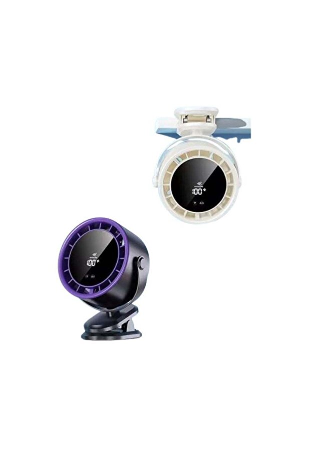 USB Clip Mini Portable Fan – Rechargeable Desktop, Wall & Car Fan