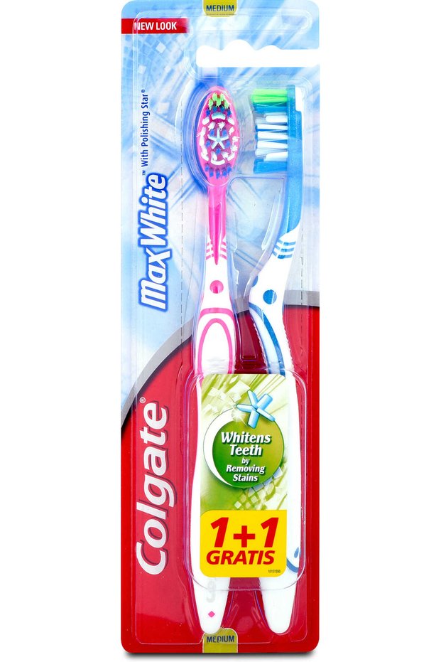 Perie de dinți Max White Medium, 2 buc