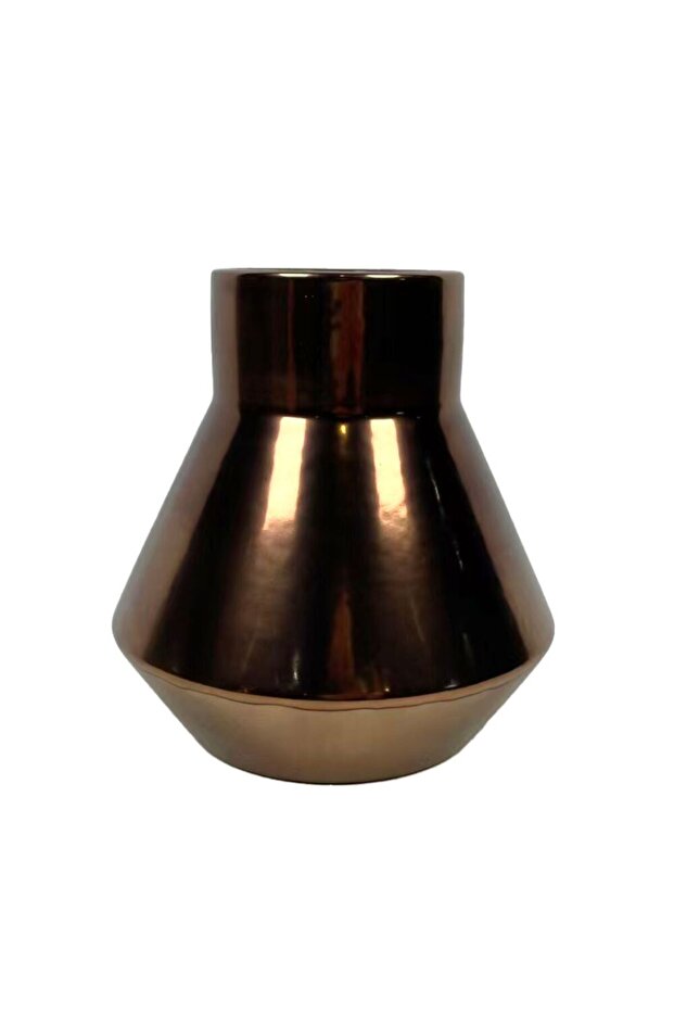 Mirabella Ceramic Vase 17.2X17.2X17.2 cm -Gold