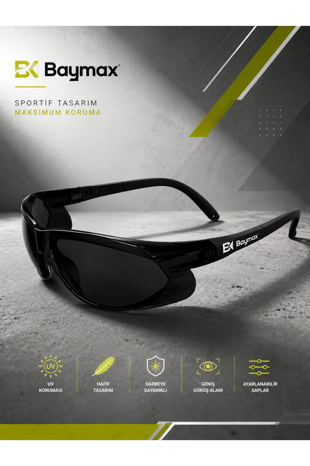 S-900 Curved Premium Sporty Glasses Uv Protected