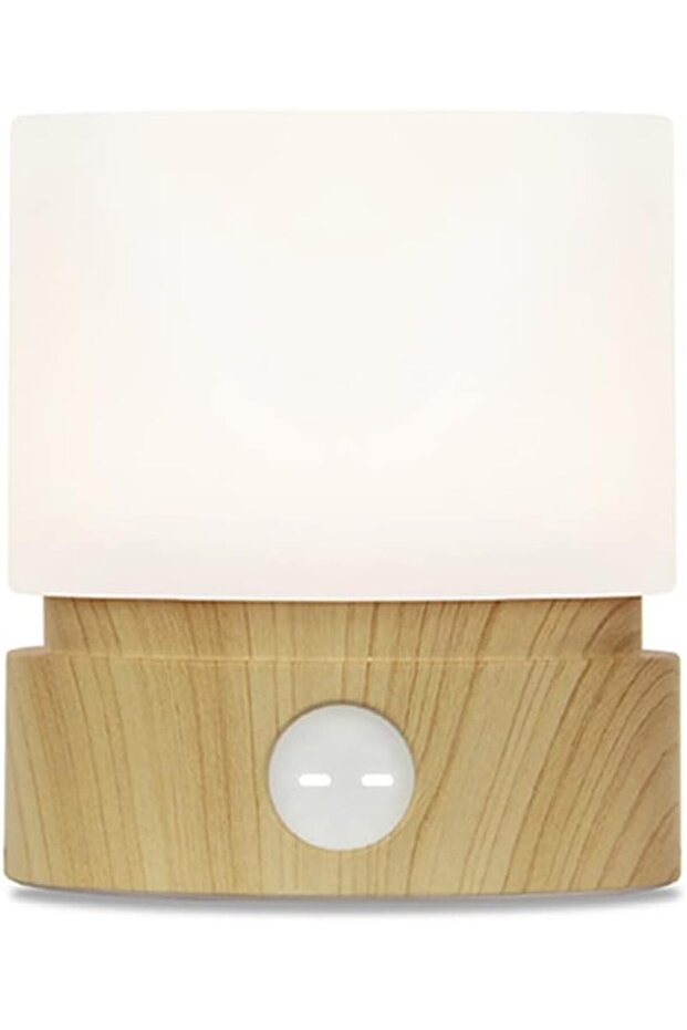 LED cylindrical night light with timer function, a creative desktop decorative light that creates a warm atmosphere.