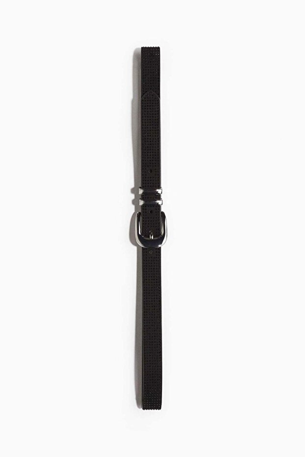 Rhinestone-embellished belt