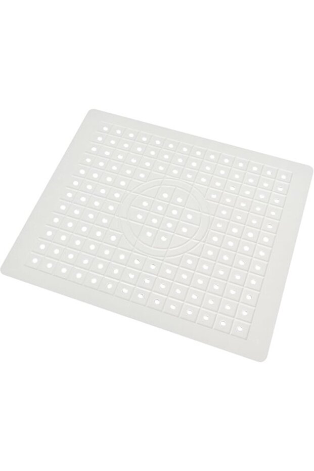NTHProducts - Dishwashing Mat - Non-slip - Protection for Tableware - White - Kitchen Mat - For Kitchen & Sink - 31.5 x 26.2 cm