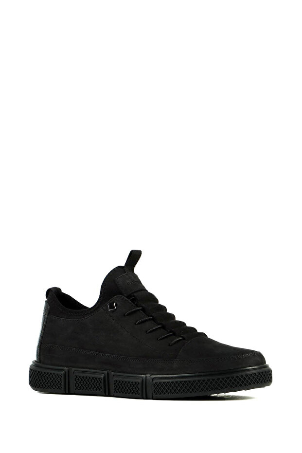 Madrid Black Men's Casual Shoes 20650-m