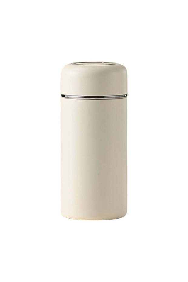 316 Stainless Steel Insulated Mug 240ml - Portable Mug with Leak-proof Lid and Ergonomic Handle, Suitable for Gym, Office, Outdoors - White