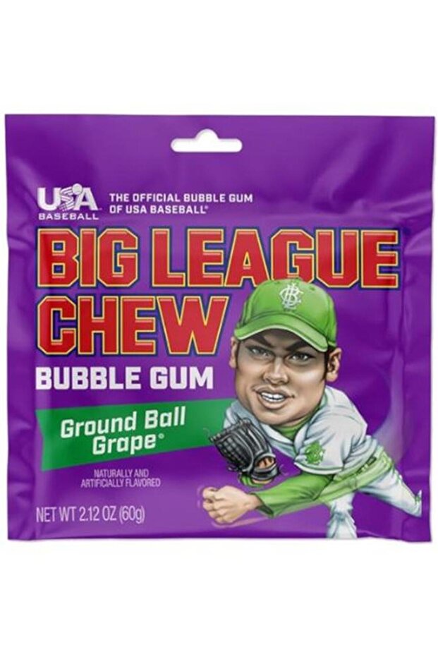 Ground Ball Grape Bubble Gum 60g