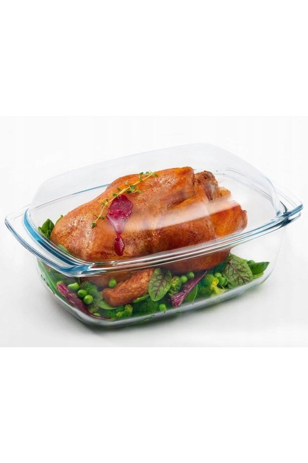 Oală termorezistentă cu capac 5,2 l