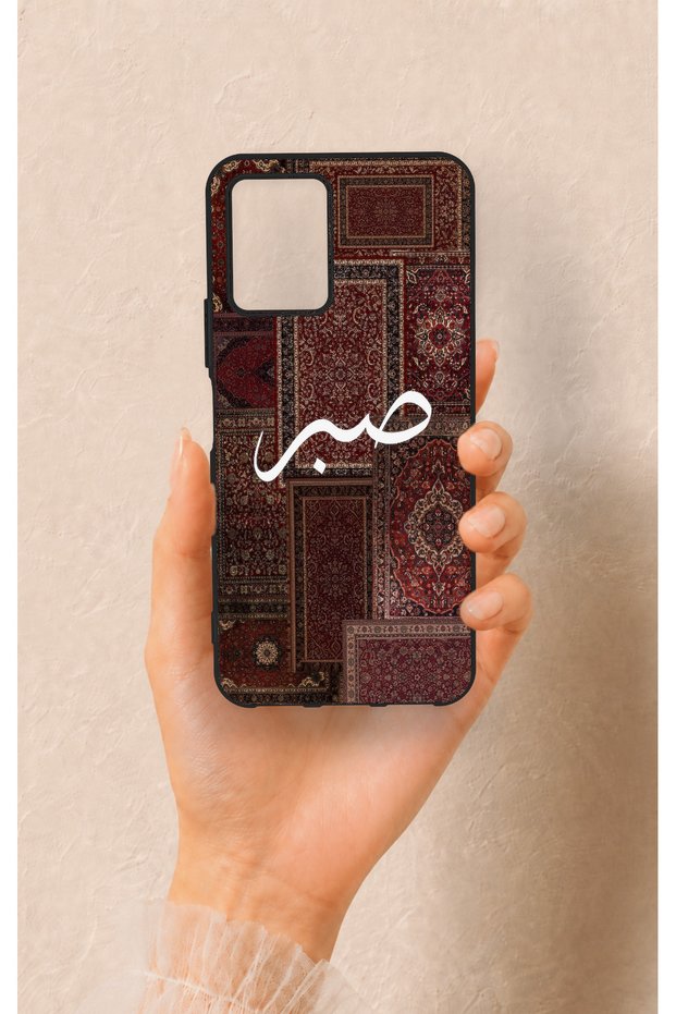 Vivo Y33S Compatible Patience Ethnic Carpet Pattern Patterned Silicone Case