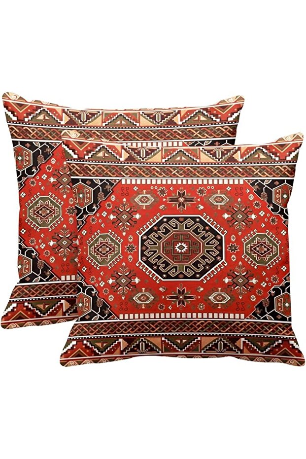 أغطية وسائد زخرفية حديثة لديكور المنزل، مقاس 18 × 18 بوصة، مجموعة من 2 غطاء وسادة زخرفي.