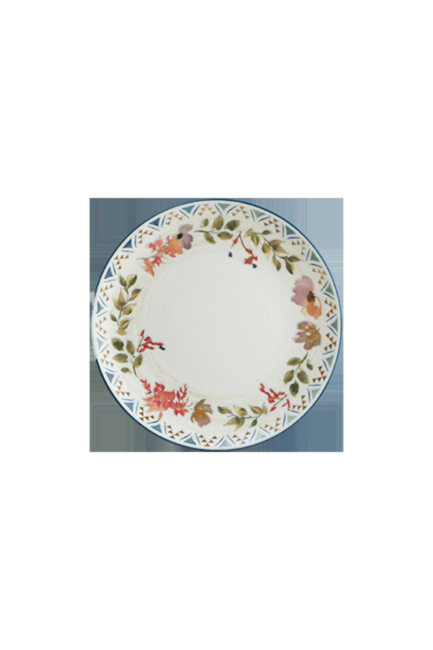 Spring Gourmet Flat Plate 25 cm (Pack of 6)