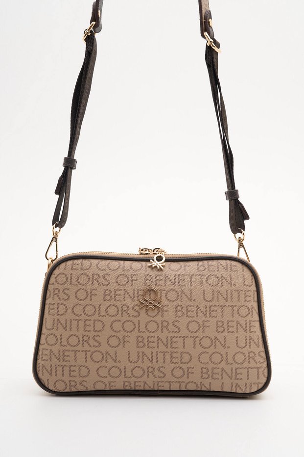 Benetton Women's Crossbody Bag Mink-Brown Bnt1894