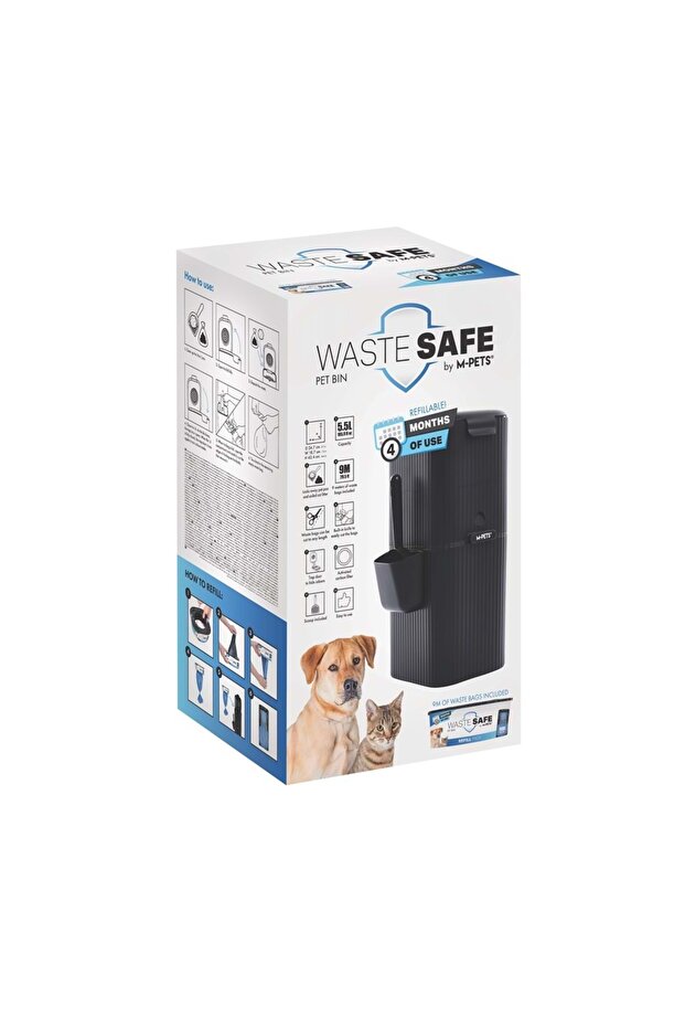 Waste Safe Cat Litter and Dog Waste Bin
