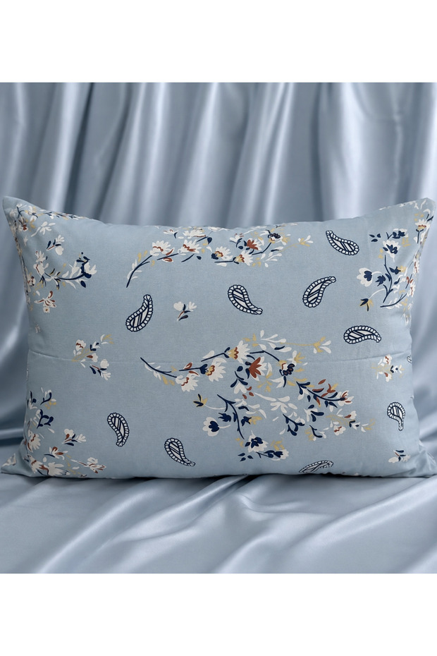 Set of 2 Floral Pillowcases 50 X 70