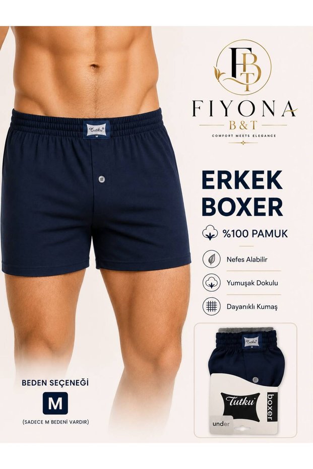 Men's Boxer Dark Blue Kusakgri m