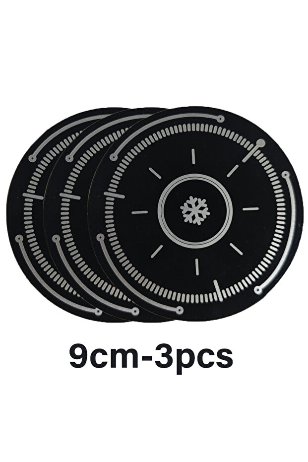 3pcs 9cm 1/3/5pcs 6cm Smart Phone Radiator Metal Plate for Magsafe Sticker Sheet for iPhone Pro Sams