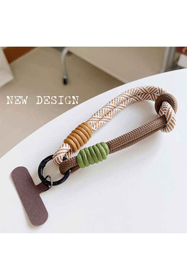 N 1Pc Cellphone Straps Hanging Cord Mobile Phone Lanyard Short Wrist Strap Charm Anti-lost Chain fo.