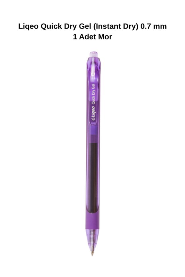 Liqeo Quick Dry Gel (Instant Dry) 0.7 mm 1 Piece Purple