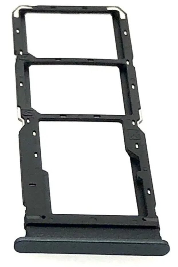 Vivo Y16 2022 Sim Tray Sim Card Slot Sim Card Drawer Sim Tray Black