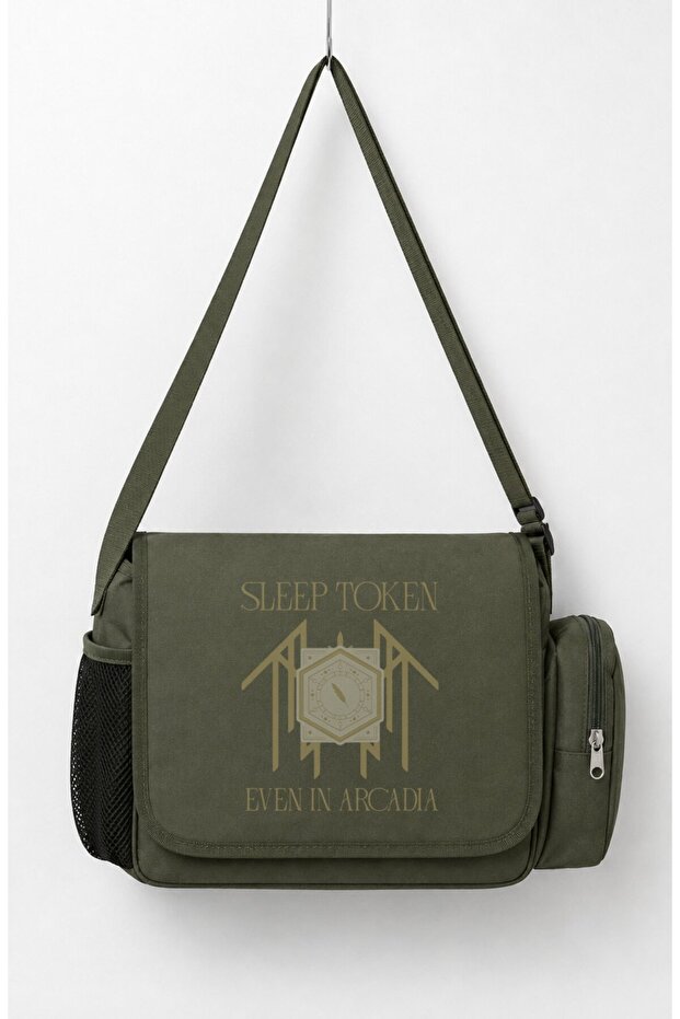 Unisex Rock Band Sleep Even in Arcadia Printed Messenger Bag