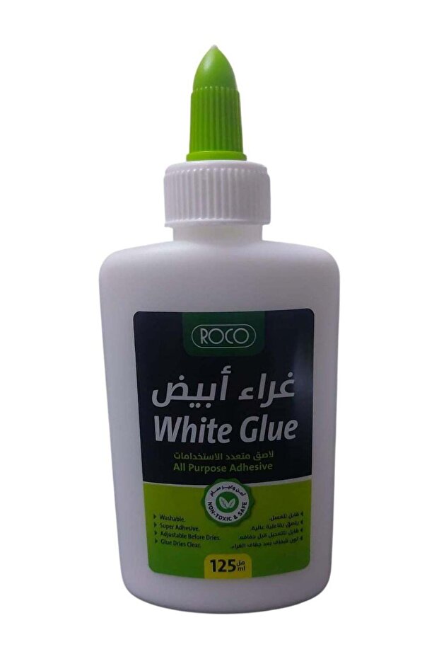 غراء سائل متعدد الأغراض أبيض