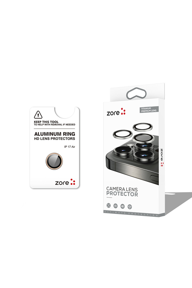 iPhone 17 Air Camera Lens Protector Sapphire Non-Distorting Image Quality Anti-Glare Premium N7Th