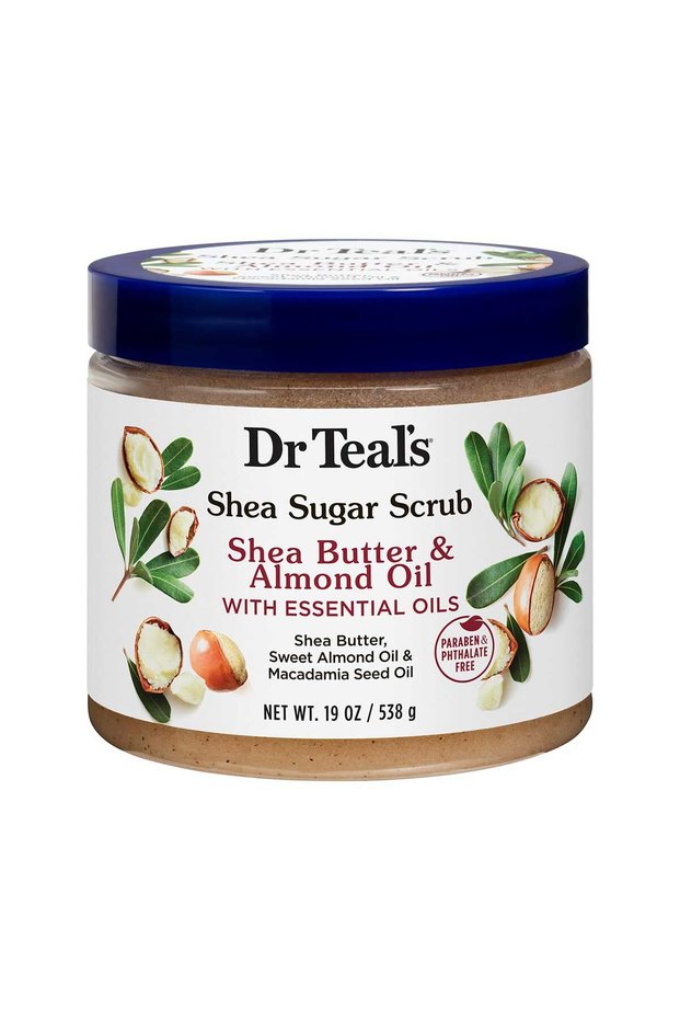 Dr Teal's Shea Sugar Body Scrub Shea Butter & Almond Oil 538 g