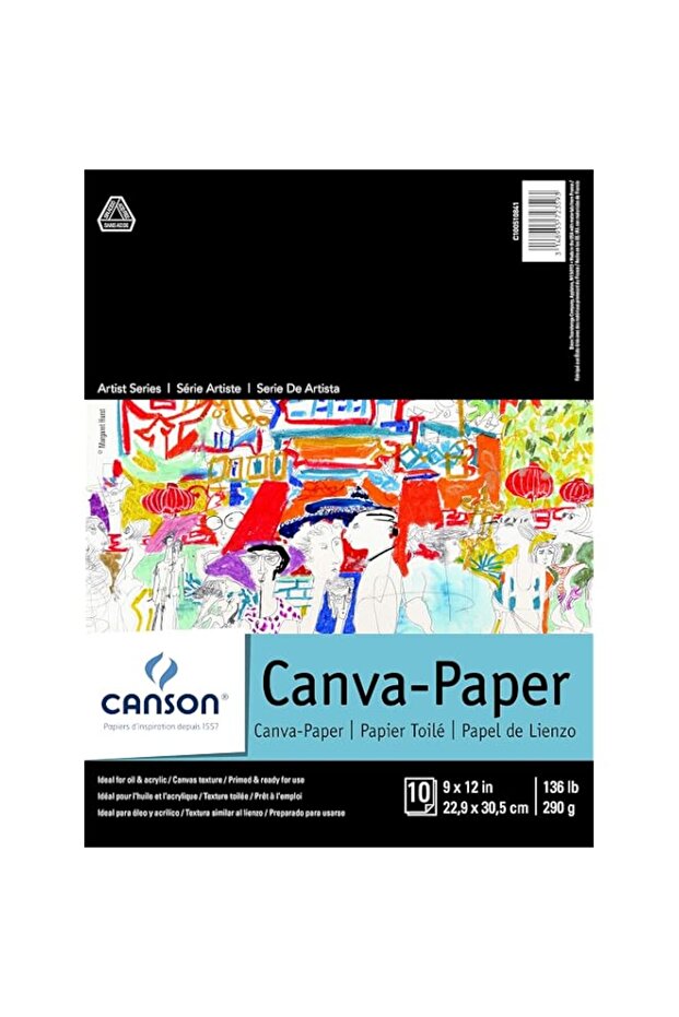 Canson CANVA-PAPER 10SH 9X12 (12)